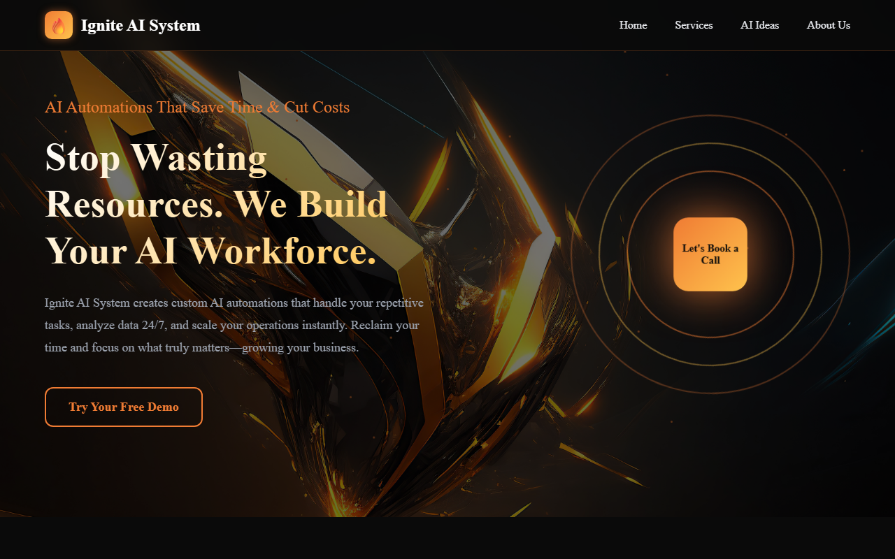 Ignite AI System, custom AI automation agency